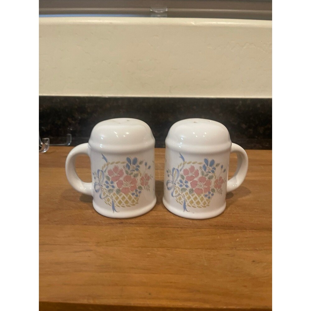 Haviland Country Basket salt and pepper